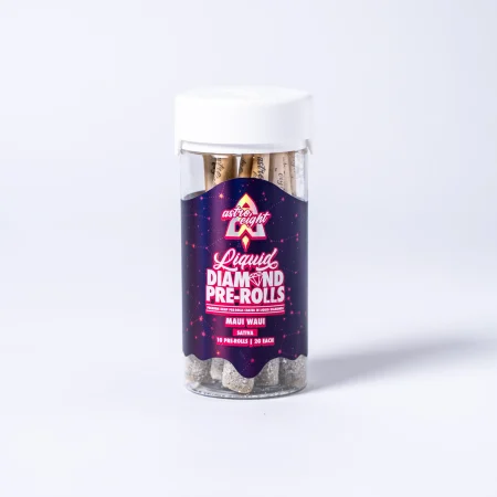 Astro Eight Maui Waui Liquid Diamonds THCA Pre-Roll 10ct jar