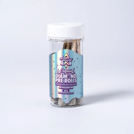 Astro Eight Skywalker OG THCA Liquid Diamonds Pre-Rolls 10ct jar